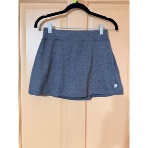 Prince Womens Athletic Skort Heather Gray Tennis Golf Pickleball Skirt Size S